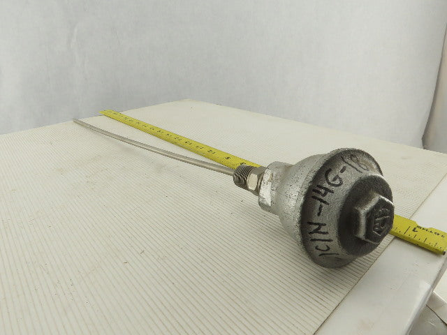 Omega NB1-1C1N-14G-18 Thermocouple Cast Iron Housing 18" Probe