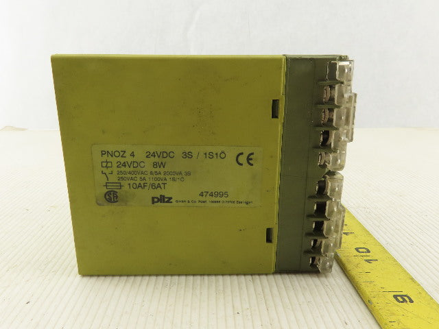 Pilz PNOZ4 474995 24VDC 2 Channel Safety Relay
