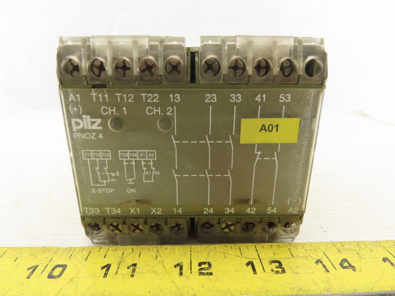 Pilz PNOZ4 474995 24VDC 2 Channel Safety Relay