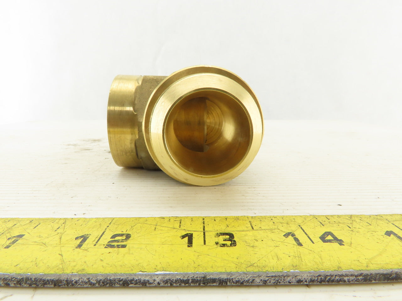 Parker 20 DTX-B Brass JIC Female 90° Elbow Connector 1-1/4" NPT x 37° Flare