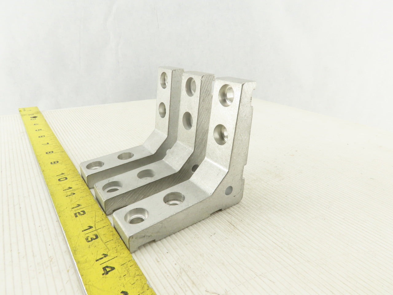 Flex Link 1" x 3-1/4" Modular Conveyor Structure Beam Bracket 90° Lot Of 3
