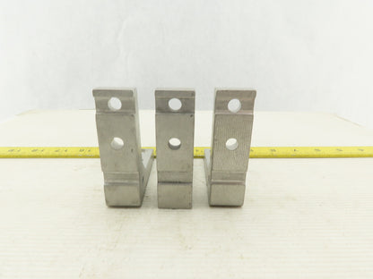 Flex Link 1" x 3-1/4" Modular Conveyor Structure Beam Bracket 90° Lot Of 3