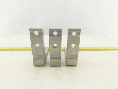 Flex Link 1" x 3-1/4" Modular Conveyor Structure Beam Bracket 90° Lot Of 3
