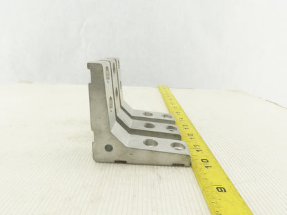 Flex Link 1" x 3-1/4" Modular Conveyor Structure Beam Bracket 90° Lot Of 3