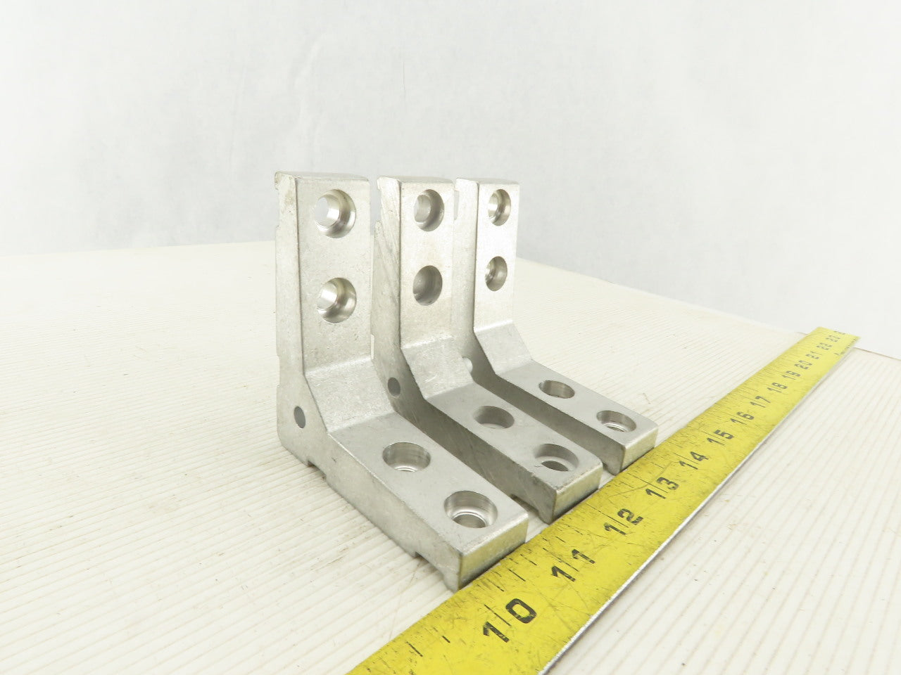 Flex Link 1" x 3-1/4" Modular Conveyor Structure Beam Bracket 90° Lot Of 3