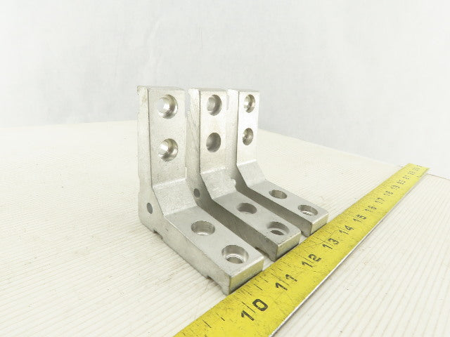 Flex Link 1" x 3-1/4" Modular Conveyor Structure Beam Bracket 90° Lot Of 3