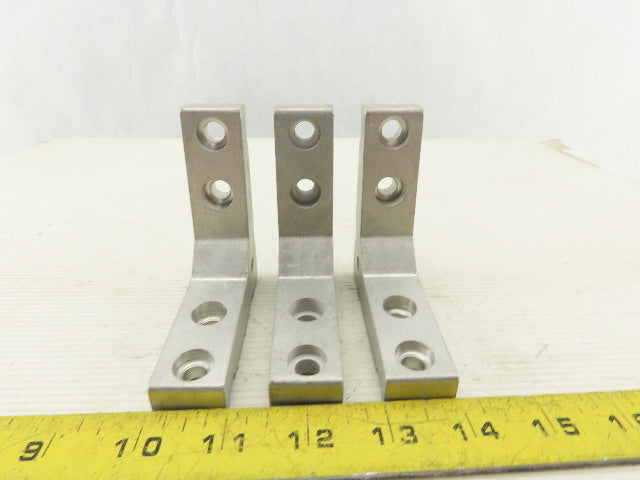 Flex Link 1" x 3-1/4" Modular Conveyor Structure Beam Bracket 90° Lot Of 3