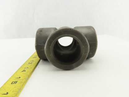 Anvil 1-1/4" FNPT Carbon Steel Cross Thick Wall