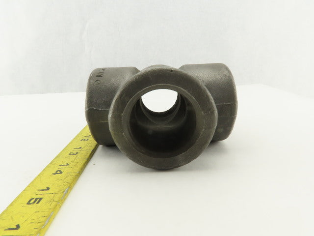 Anvil 1-1/4" FNPT Carbon Steel Cross Thick Wall