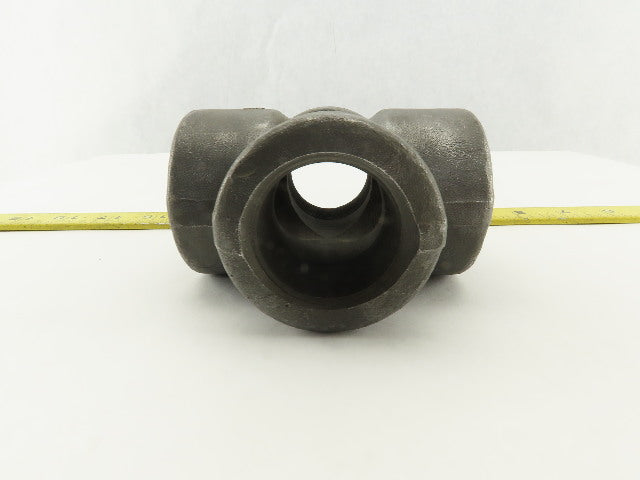 Anvil 1-1/4" FNPT Carbon Steel Cross Thick Wall