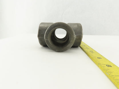 Anvil 1-1/4" FNPT Carbon Steel Cross Thick Wall