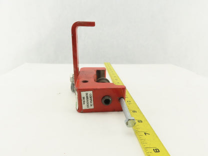 System Logistics Material Handling Shuttle Car Blocking Device Clamp