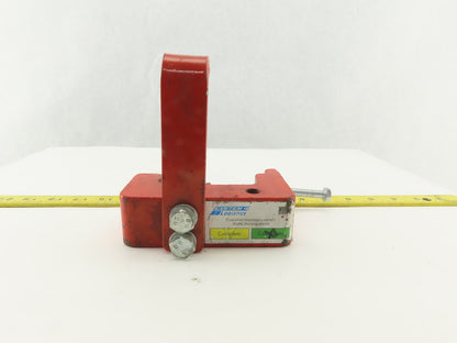 System Logistics Material Handling Shuttle Car Blocking Device Clamp