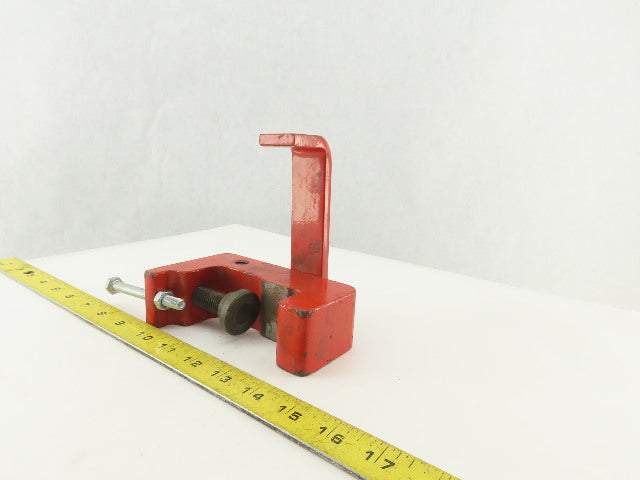 System Logistics Material Handling Shuttle Car Blocking Device Clamp