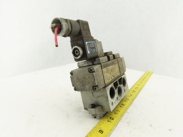 Bosch 0 820 025 028 5/2 Position Single Solenoid Air Valve 110V Coil