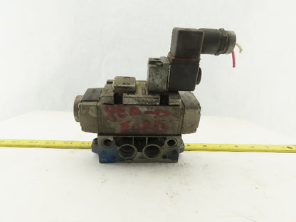 Bosch 0 820 025 028 5/2 Position Single Solenoid Air Valve 110V Coil