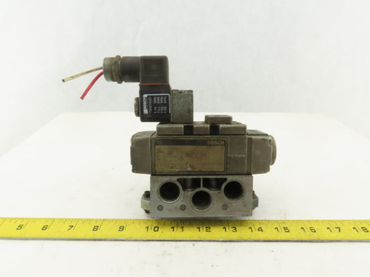 Bosch 0 820 025 028 5/2 Position Single Solenoid Air Valve 110V Coil