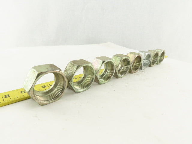 EO 28L Steel Hydraulic Nut Lot of 8