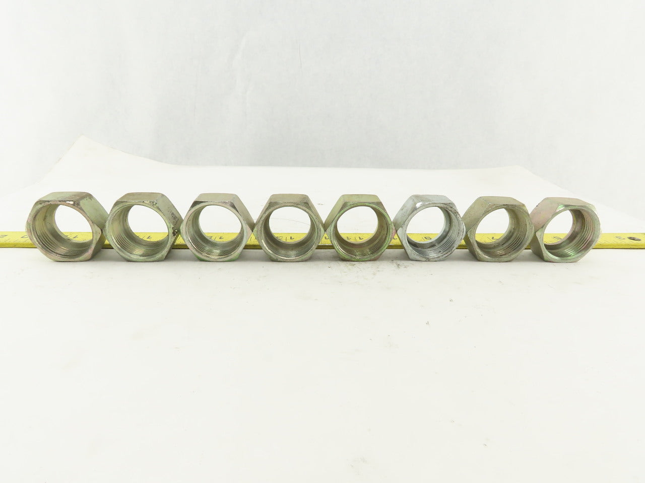 EO 28L Steel Hydraulic Nut Lot of 8