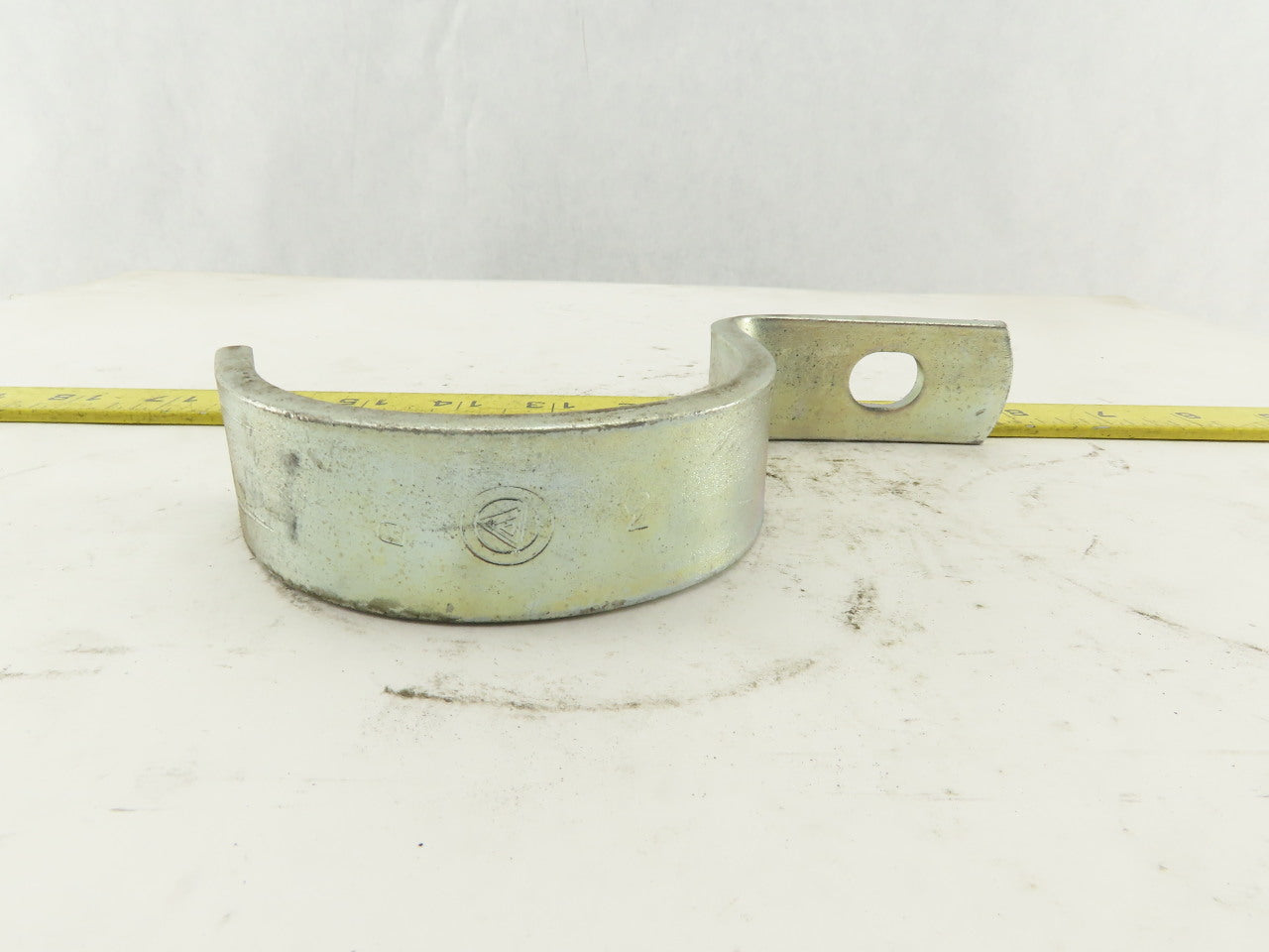 Appleton 3" Pipe EMT Galvanized Single Hole Strap Hanger Half Strap Lot Of 8