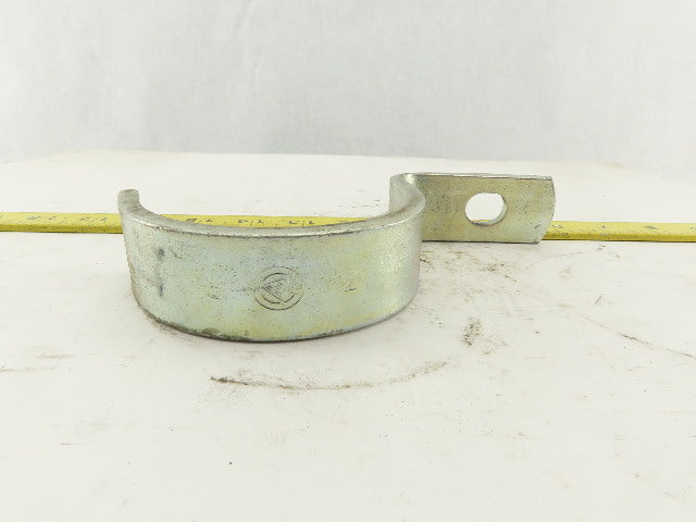 Appleton 3" Pipe EMT Galvanized Single Hole Strap Hanger Half Strap Lot Of 8