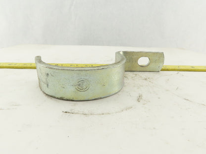 Appleton 3" Pipe EMT Galvanized Single Hole Strap Hanger Half Strap Lot Of 8