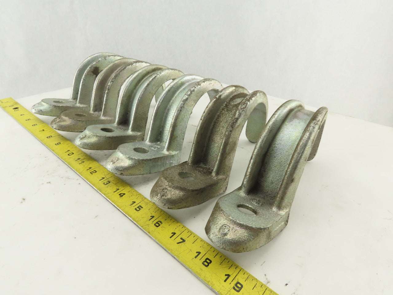 Appleton 3" Malleable Iron Galvanized Pipe Rigid Conduit EMT Strap Lot Of 6