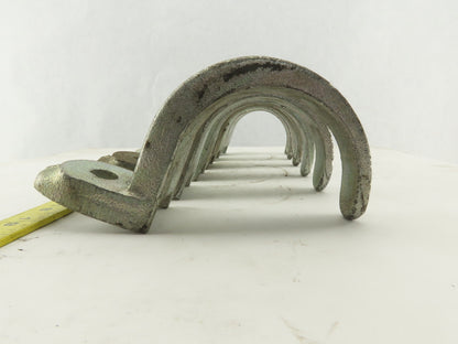 Appleton 3" Malleable Iron Galvanized Pipe Rigid Conduit EMT Strap Lot Of 6