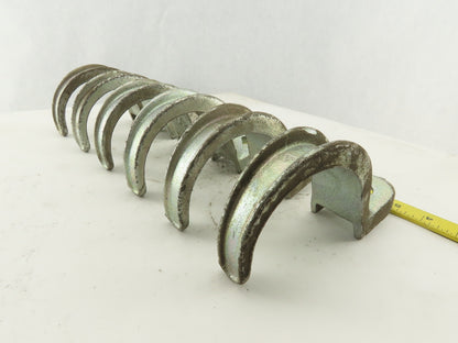 Appleton 3" Malleable Iron Galvanized Pipe Rigid Conduit EMT Strap Lot Of 6