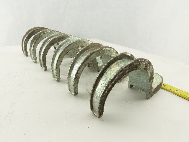 Appleton 3" Malleable Iron Galvanized Pipe Rigid Conduit EMT Strap Lot Of 6