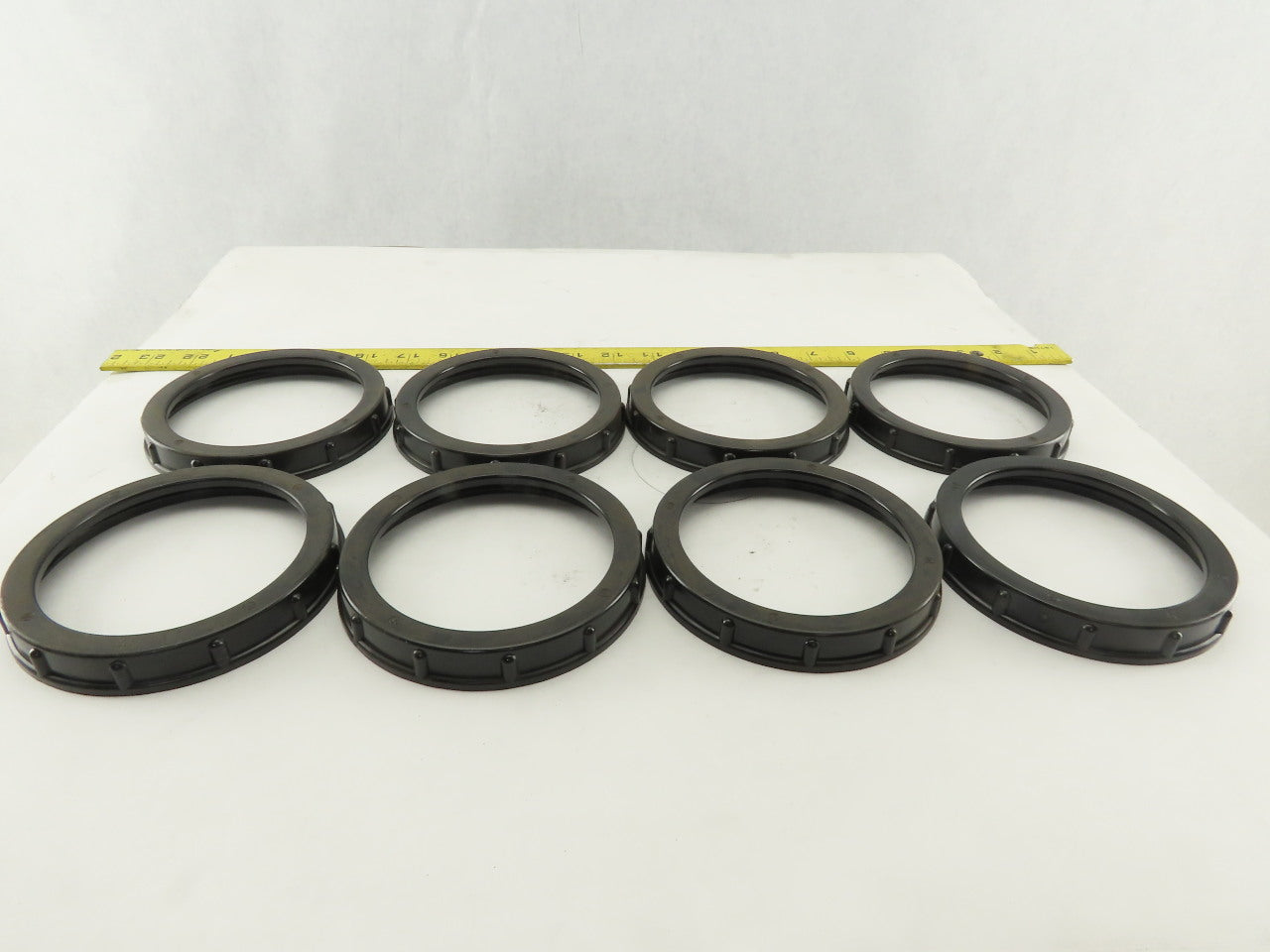 4" Plastic Conduit Bushing Lot Of 8