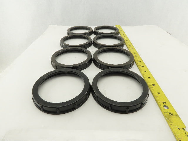 4" Plastic Conduit Bushing Lot Of 8