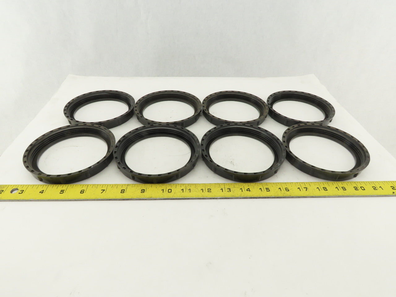 4" Plastic Conduit Bushing Lot Of 8