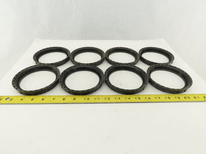 4" Plastic Conduit Bushing Lot Of 8