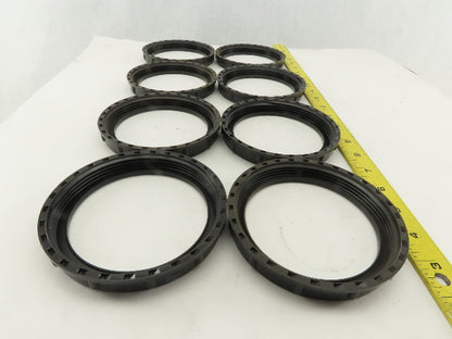 4" Plastic Conduit Bushing Lot Of 8