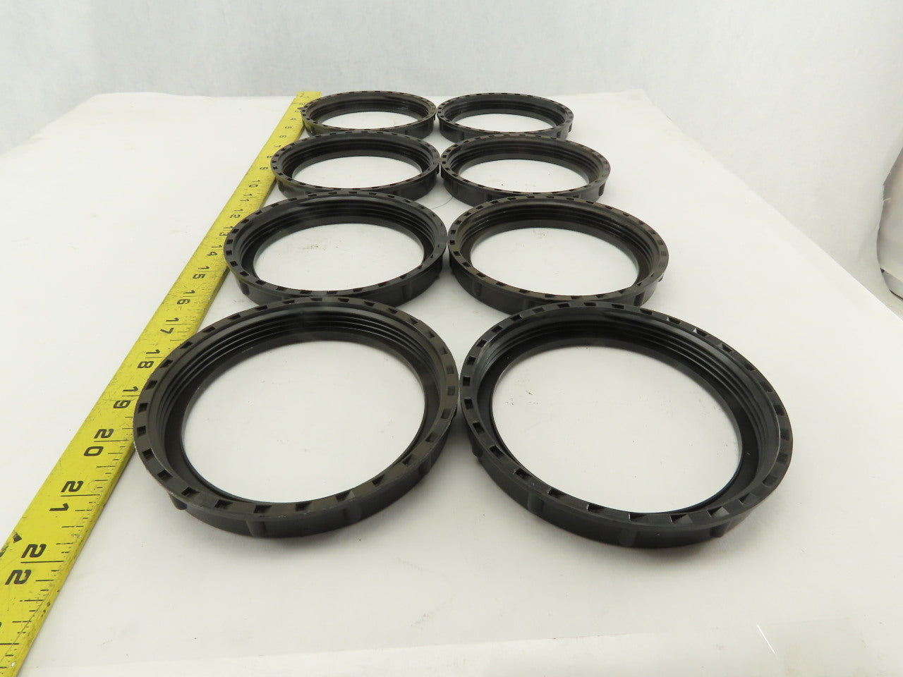 4" Plastic Conduit Bushing Lot Of 8