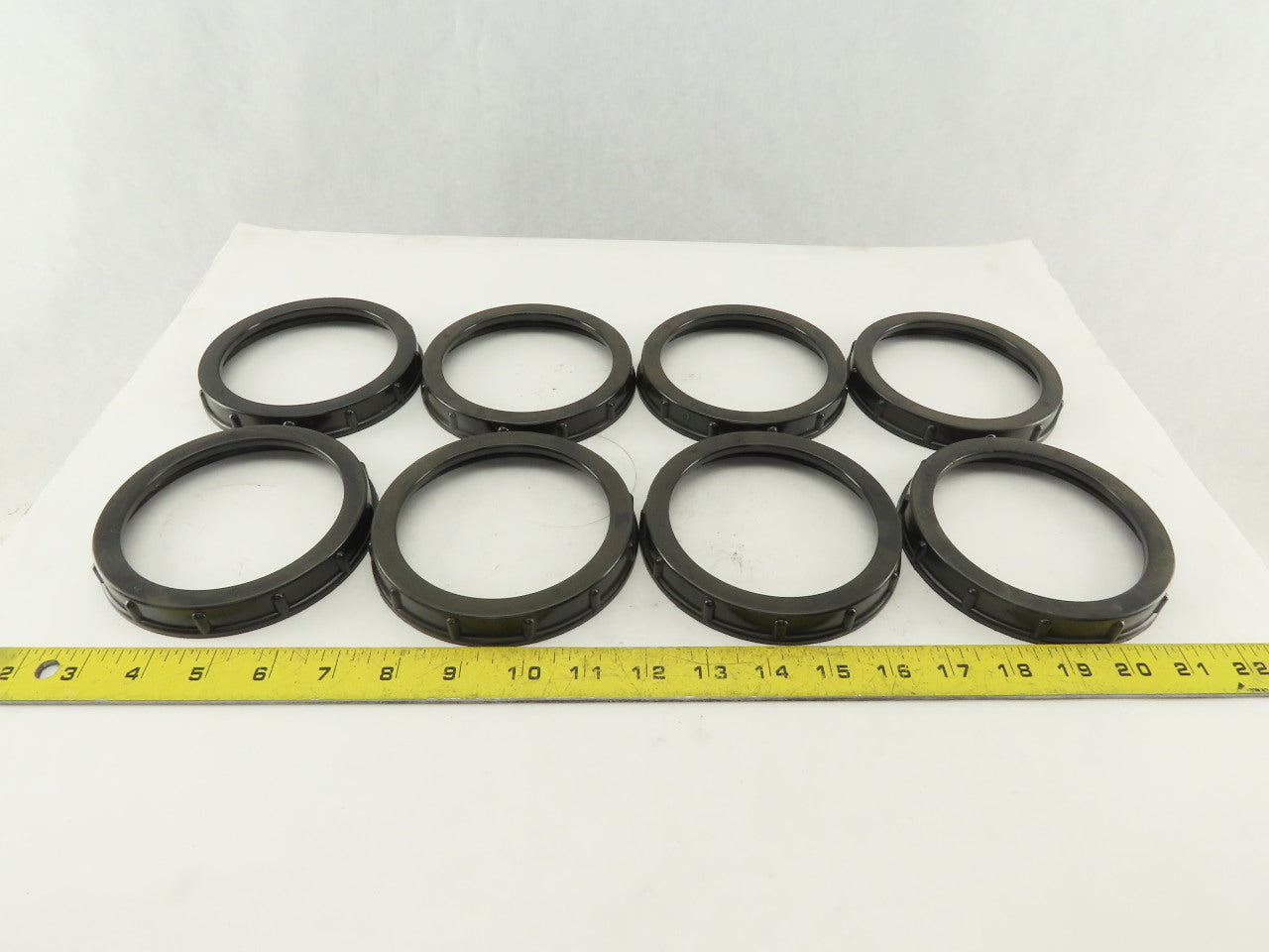 4" Plastic Conduit Bushing Lot Of 8
