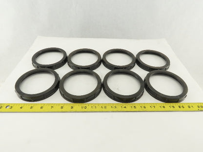 4" Plastic Conduit Bushing Lot Of 8