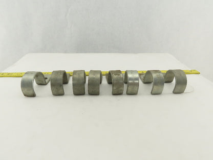 Jiffy H80 1-1/2" Single Hole Galvanized Pipe Conduit Strap Lot Of 8