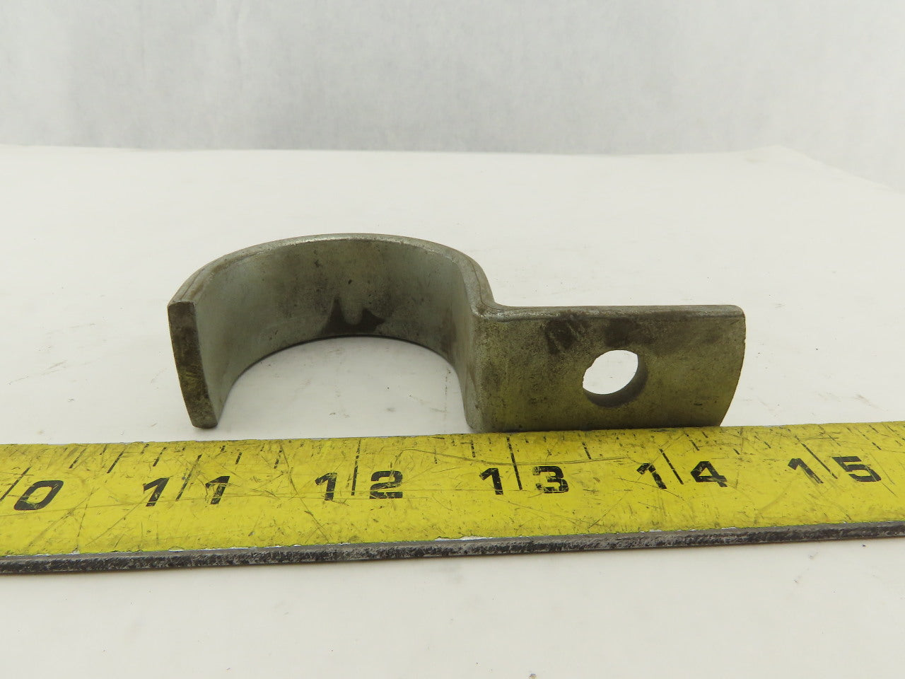 Jiffy H80 1-1/2" Single Hole Galvanized Pipe Conduit Strap Lot Of 8