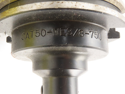 Nikken CAT50-WE3/8-75U Cat-50 Tool Holder CNC Mill  3/8" Bore 3" Projection