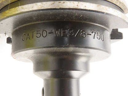 Nikken CAT50-WE3/8-75U Cat-50 Tool Holder CNC Mill  3/8" Bore 3" Projection