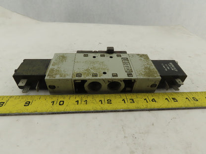 Numatics L23BB552B000061 5/3 Position Double Solenoid Air Valve 24VDC Coil