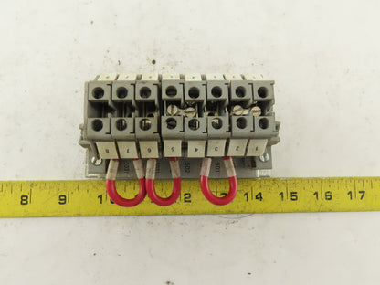 Fanuc A05B-2401-C420 8 Pole Wire Terminal Contactor Assembly
