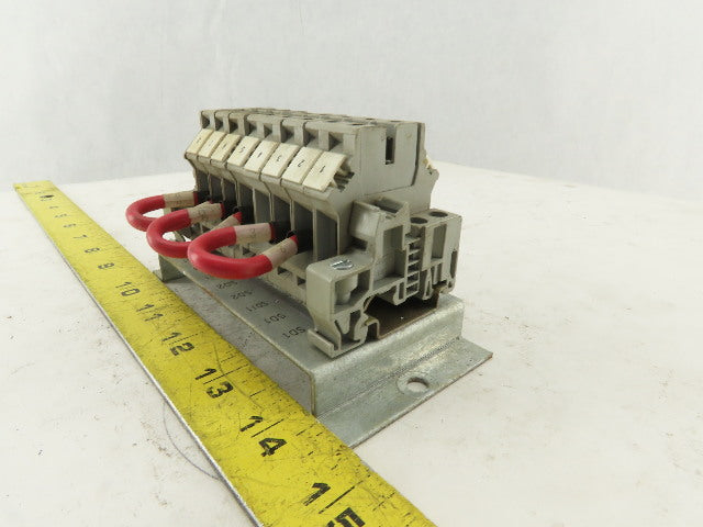 Fanuc A05B-2401-C420 8 Pole Wire Terminal Contactor Assembly