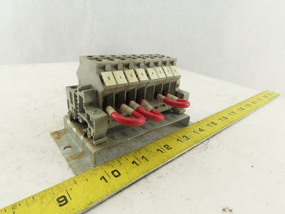 Fanuc A05B-2401-C420 8 Pole Wire Terminal Contactor Assembly