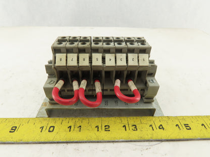 Fanuc A05B-2401-C420 8 Pole Wire Terminal Contactor Assembly