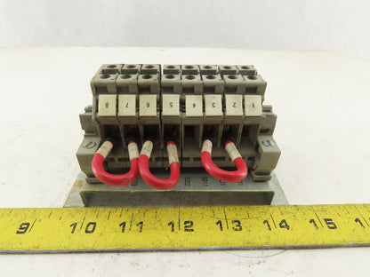 Fanuc A05B-2401-C420 8 Pole Wire Terminal Contactor Assembly