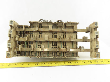 Siemens AES3x38 8US1 061-5FK08 3 & 2 Pole Fuse Block Bus Bar Mount