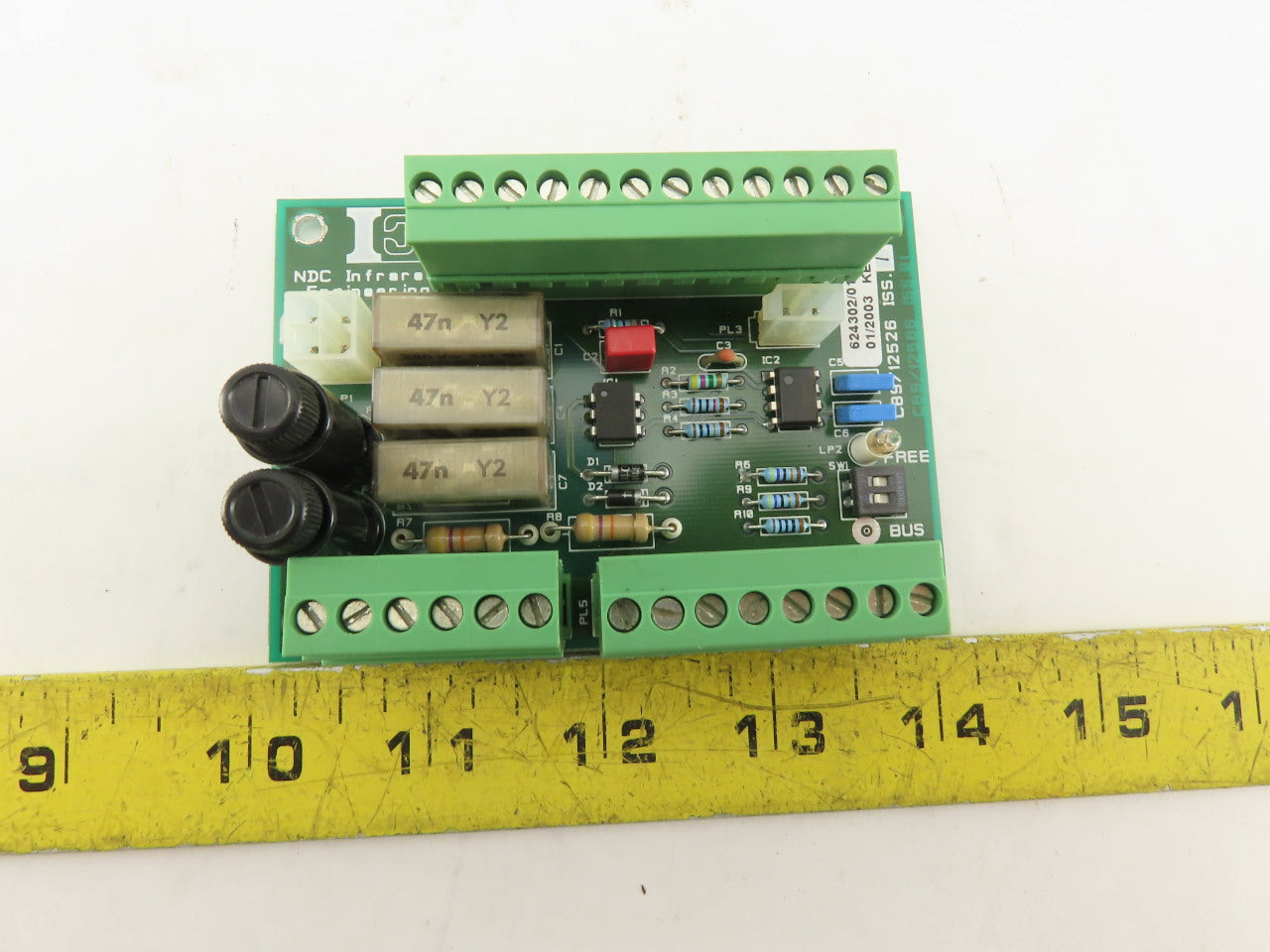 NDC Infrared Engineering C89/12526 Circuit Board Controller Card